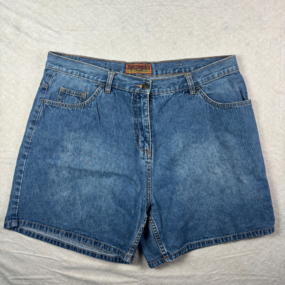 Blue Paris Angel Jeans Denim Shorts – Size 18